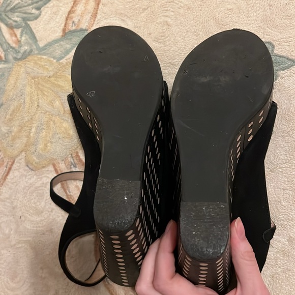Tory Burch platform polkadot wedge - Picture 5 of 6